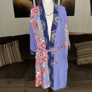 Bollydoll • Women’s • Small/ Medium • Fish & Geometric Designs • Blue/ Pink